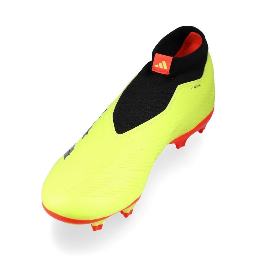 adidas Predator League Laceless FG Energy Citrus - Jaune/Noir/Blanc