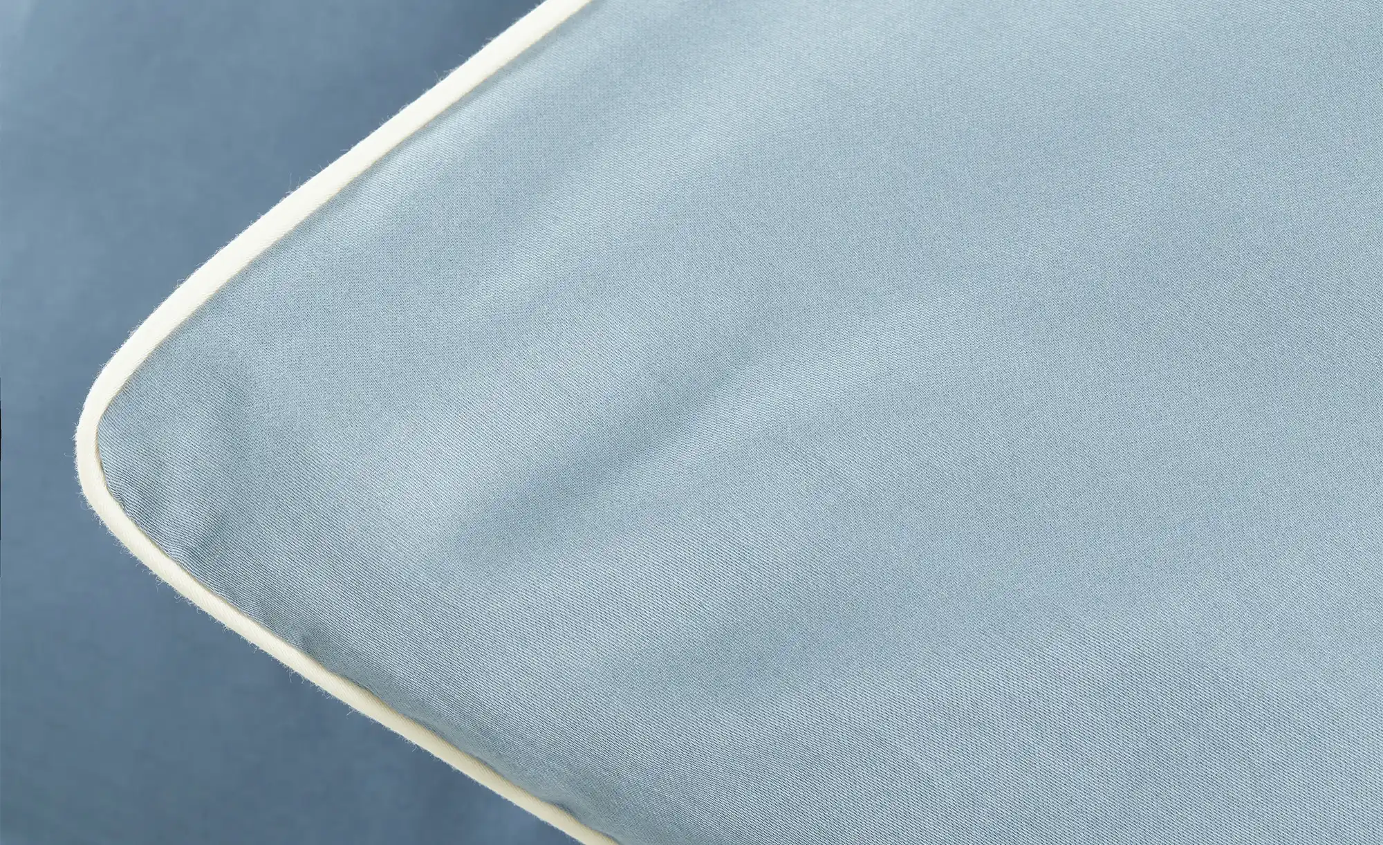 como Satin Wende-Bettwäsche Satin Piping