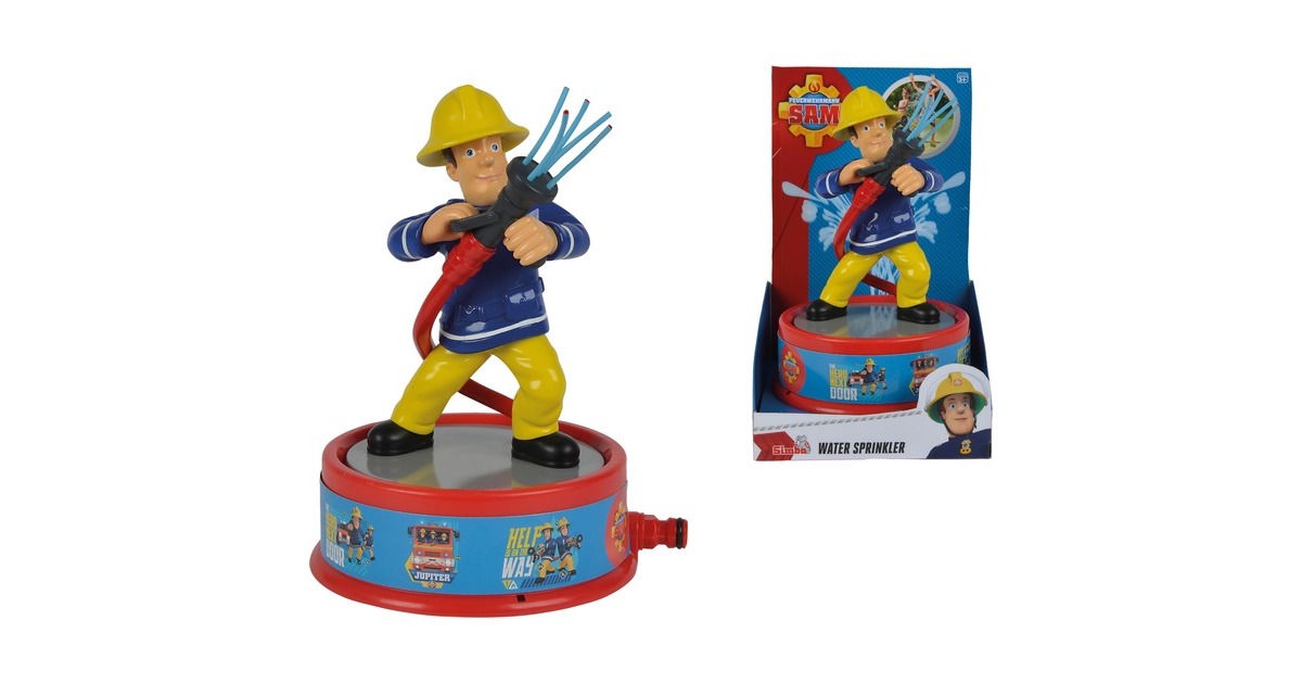 SimbaBrandweerman Sam - Water Sprinkler Waterspeelgoed