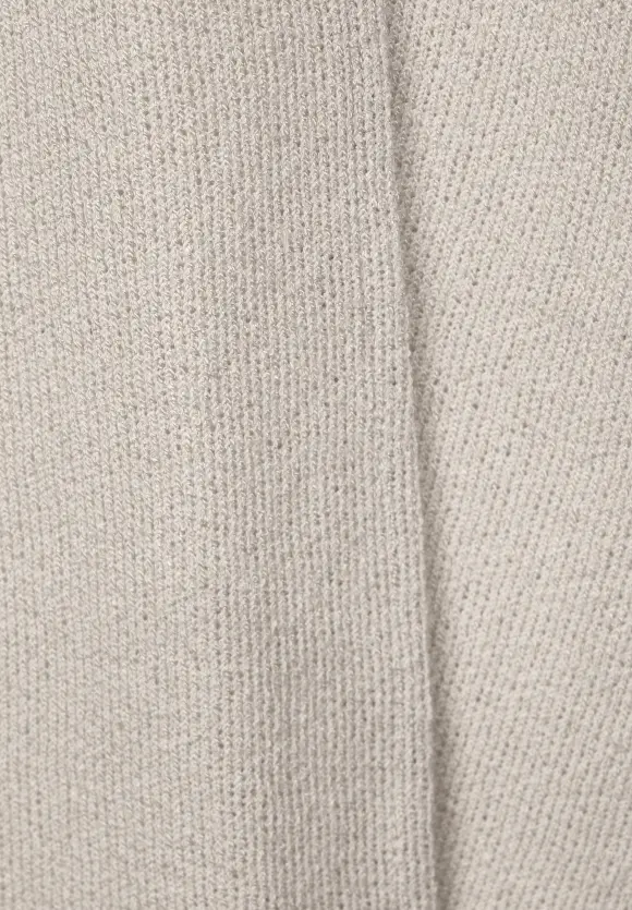 Offene Shirtjacke - smooth sand beige
