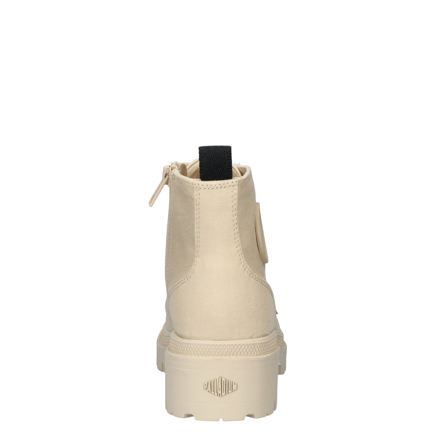 Pallabase Twill dames veterboot Palladium Beige