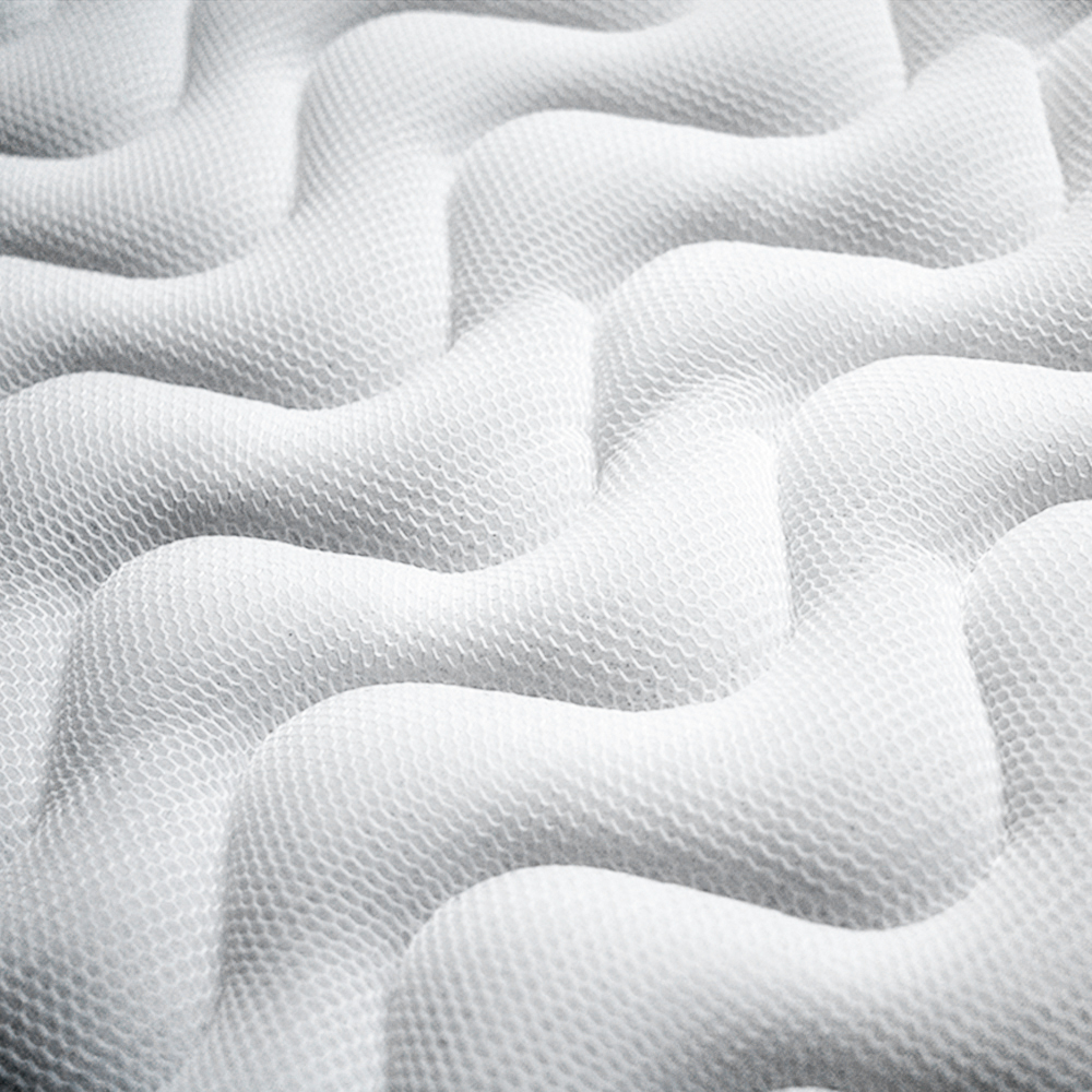 Badewannenkissen Wanneneinlage mit Saugnäpfen 125 x 43 cm weiss