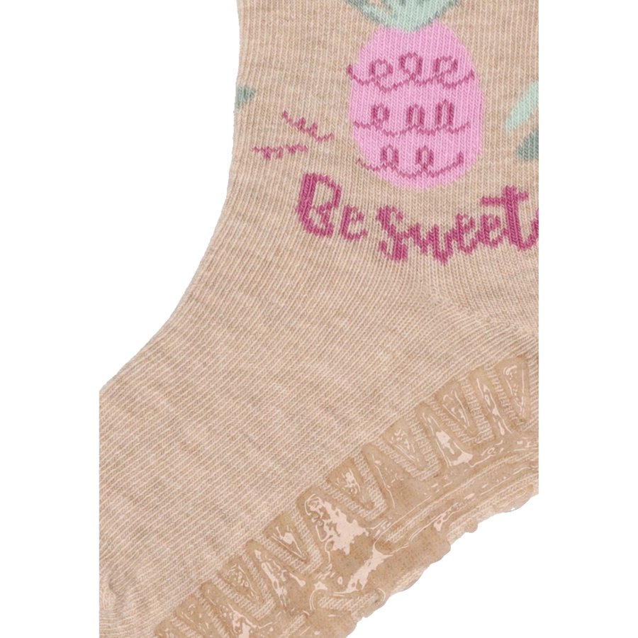 Sterntaler Fliesen Flitzer SUN Ananas beige mel.