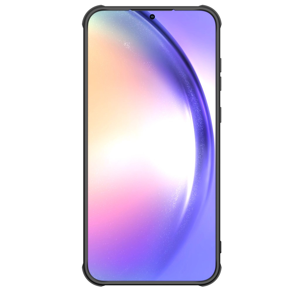 Samsung Galaxy A55 Hardcase Schutzhülle Grip Design - Schwarz