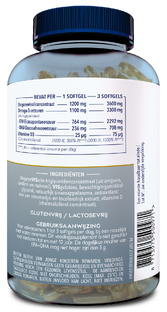 Minami MorEPA Platinum   Vitamine D3 Softgels 120SG