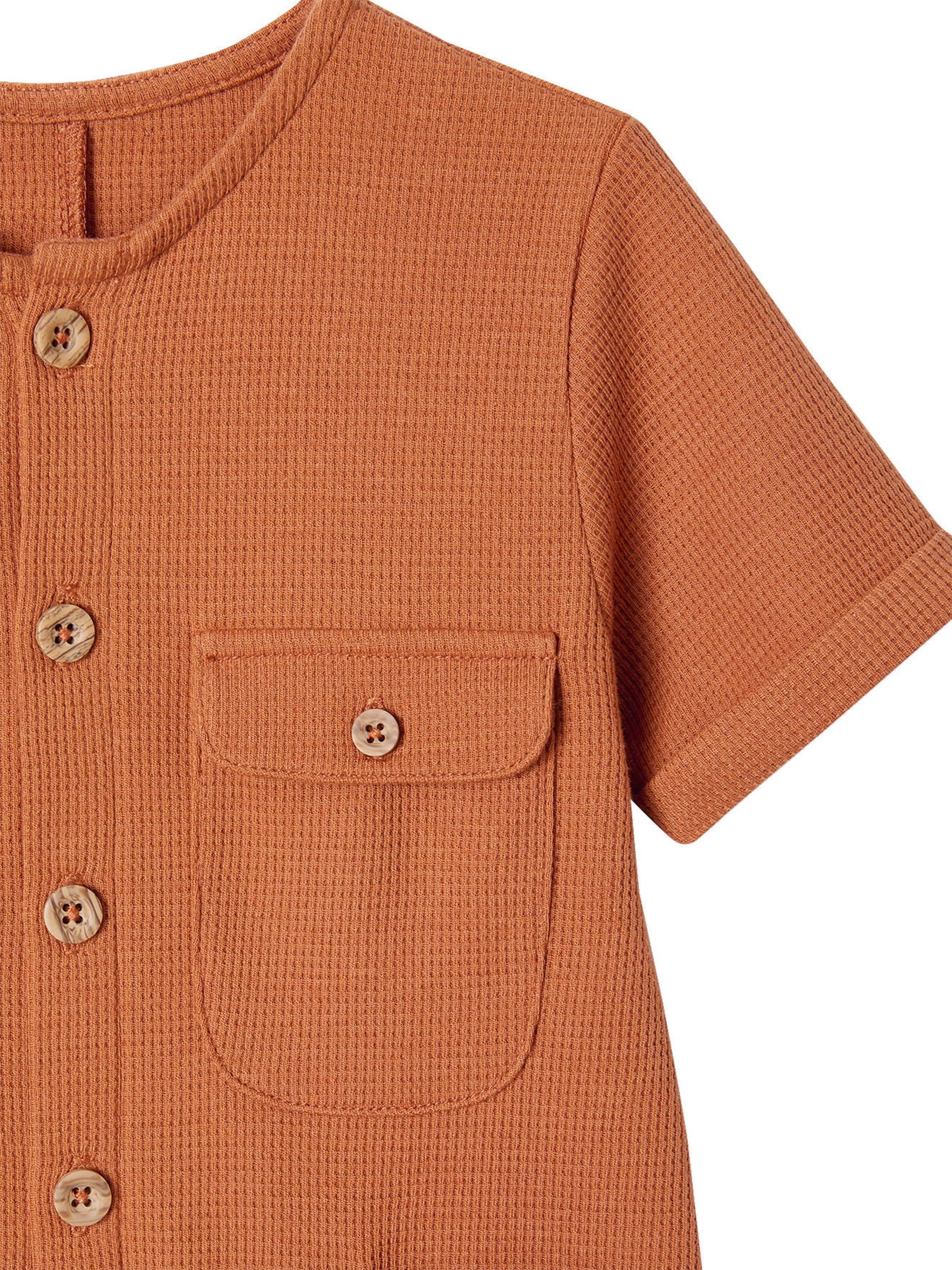 Vertbaudet Jungen Baby Overall rost