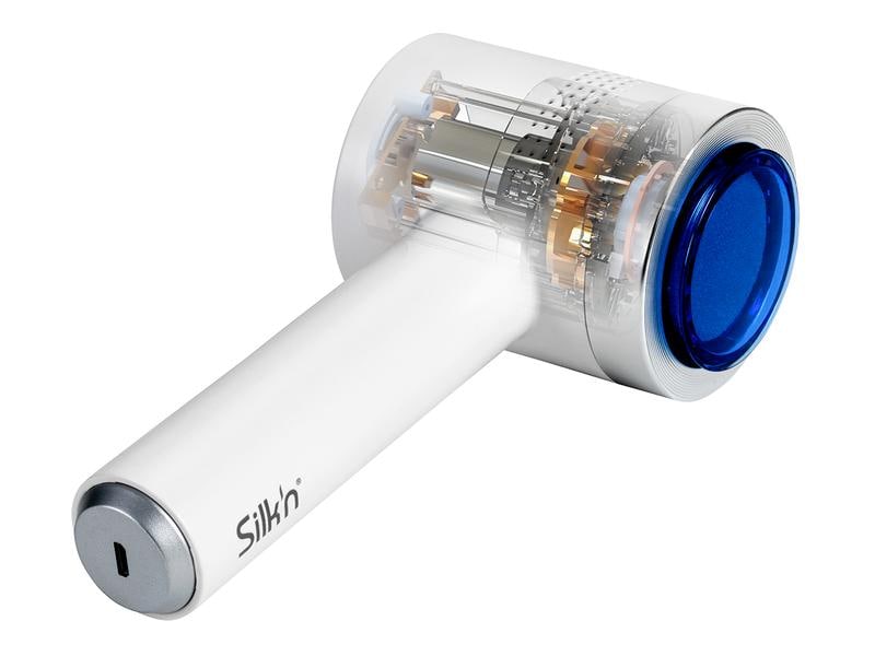 Silk'n Hornhautentferner VacuPedi Silber Elektrisches Gerät zur Hornhautentfernung