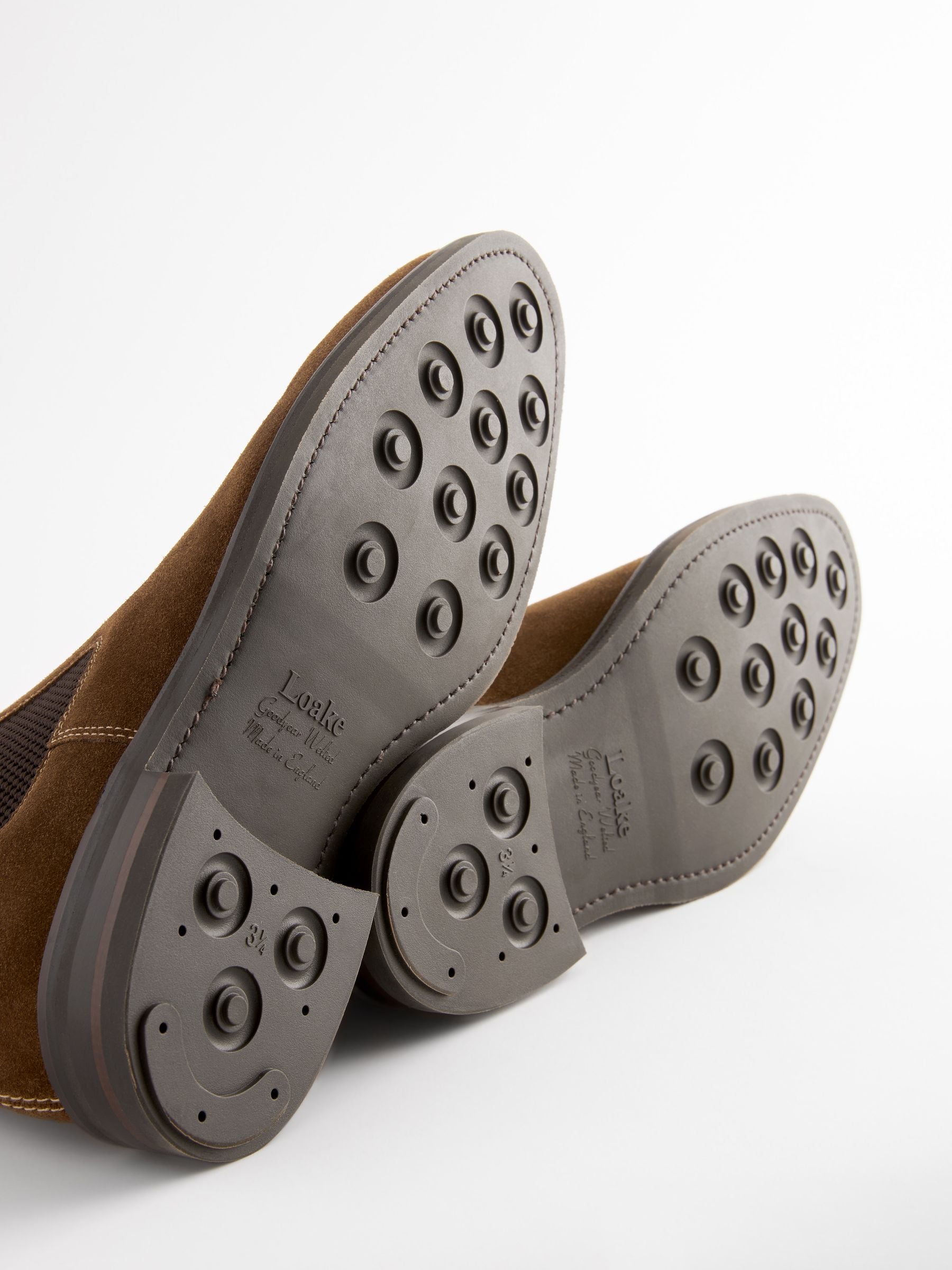 Bruin - Loake For Next suède Chelsea-laarzen