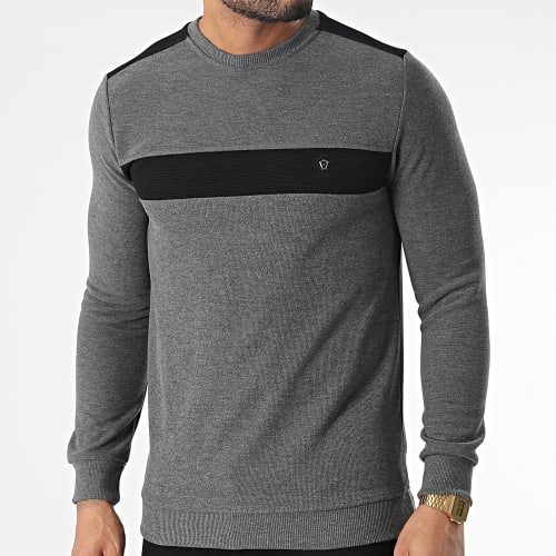 Sweat Crewneck RBL6212 Gris Chiné