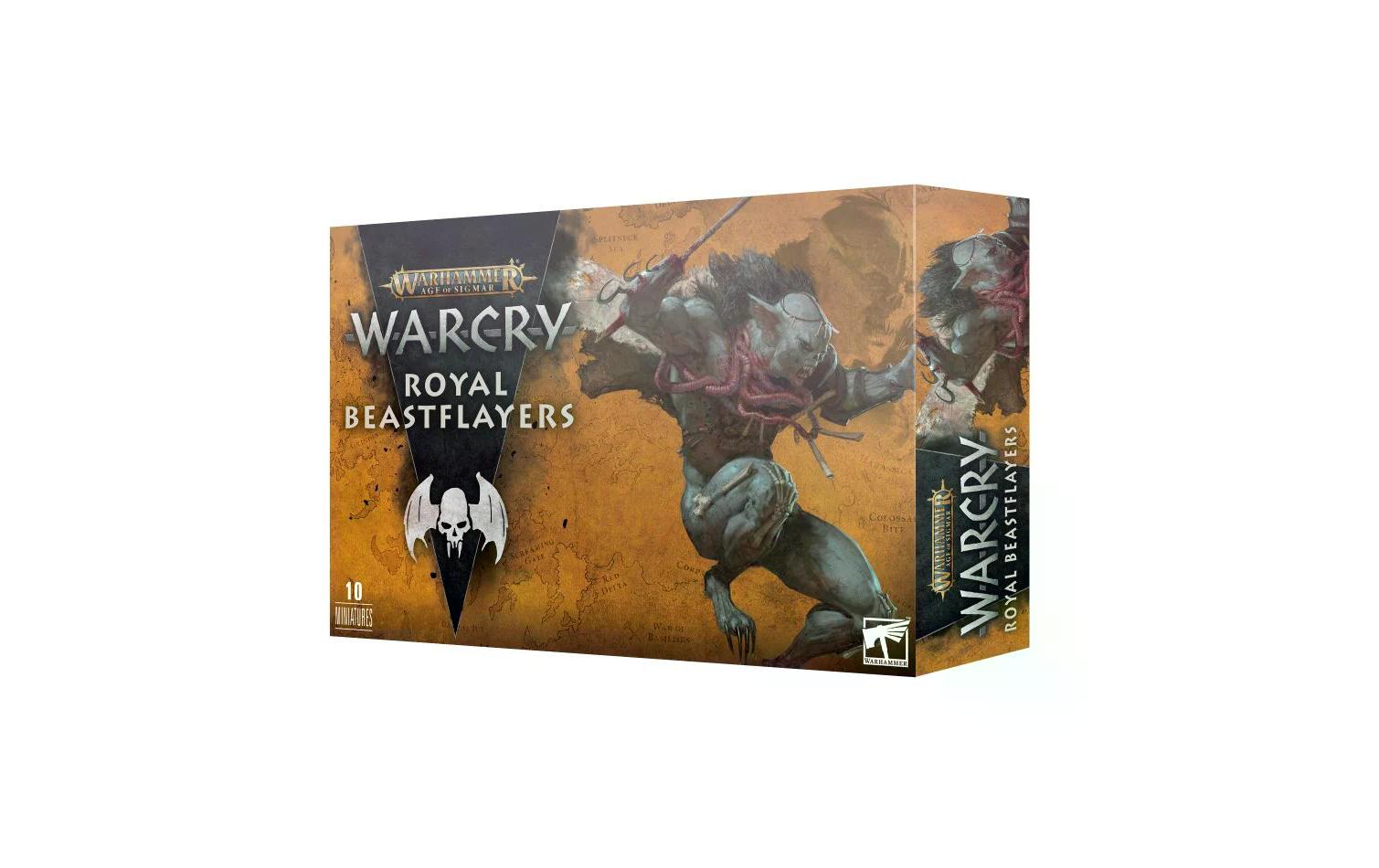 Figurenset Warhammer AoS Warcry Königliche BestienhäuterWarhammer Age of Sigmar Warcry Miniaturen Royal Beastflayers Warband