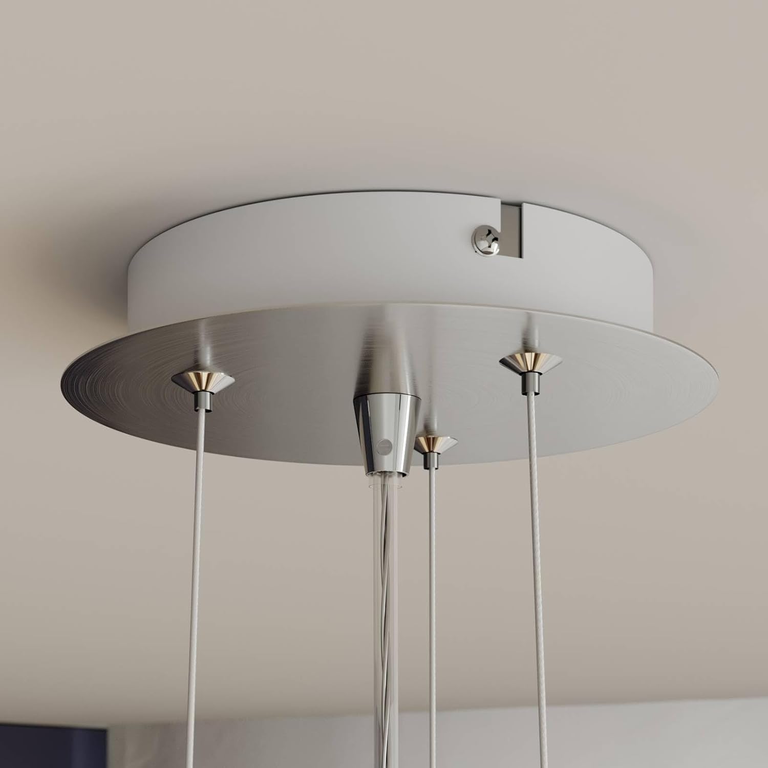 Lindby LED Pendelleuchte Gunda dimmbar (Modern) in Weiß aus Glas (1 flammig,) - Hängelampe Esstischlampe Hängeleuchte Wohnzimmerleuchte