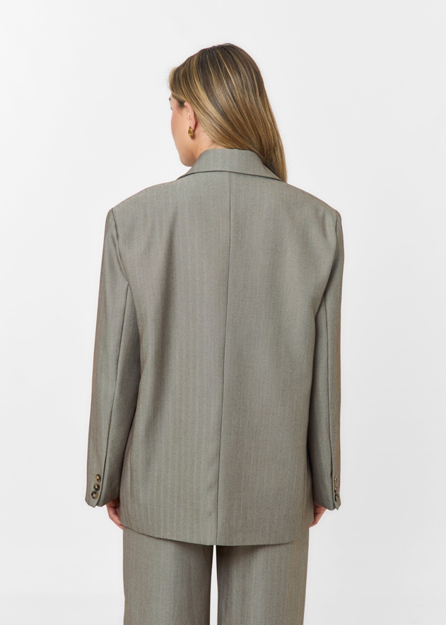 Fleur blazer taupe