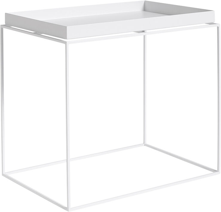 Hay Tray Table-Medium L40 x W40 x H44-W White