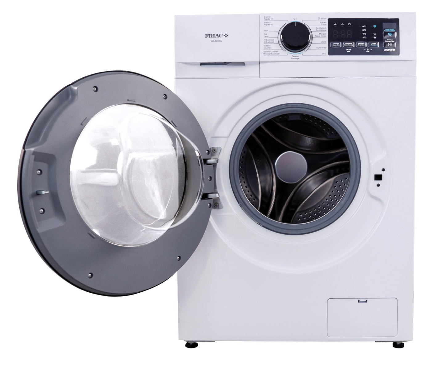 Friac wasmachine WA8400A - 8kg - 1400T/min - Energieklasse A