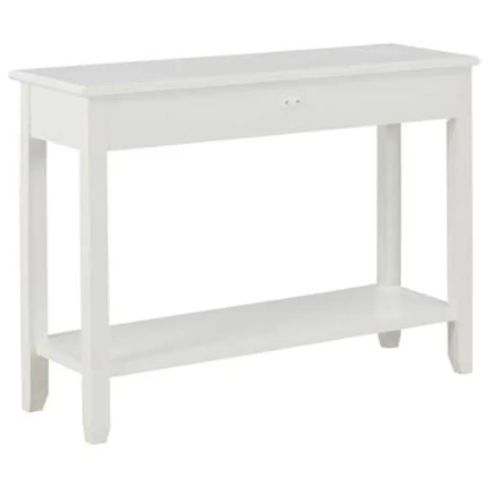 vidaXL - Wandtafel - Wit - Hout