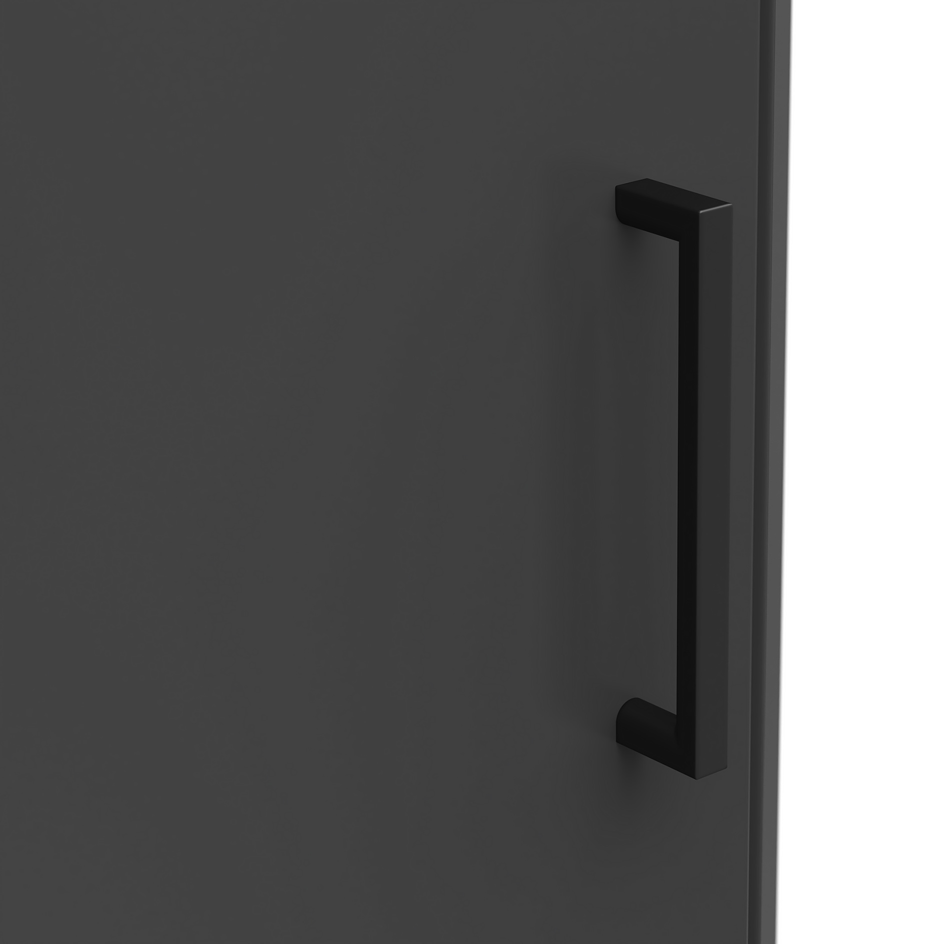 Eckschrank - anthrazit - Breite 101 cm