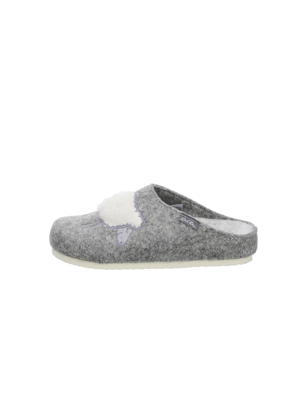 Hausschuh Cosy grau
