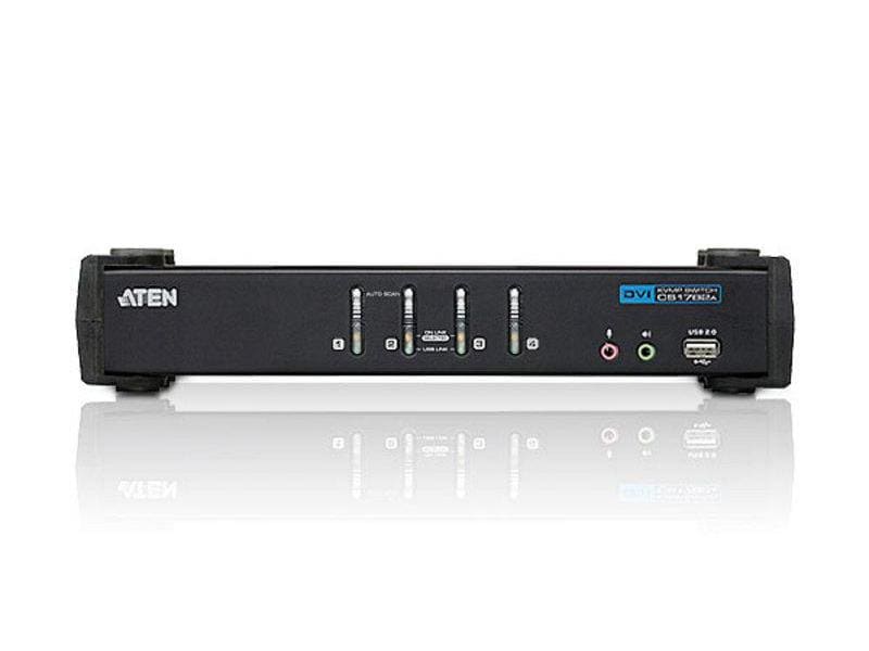 Aten KVM Switch CS1764A KVM-Switch, 4-Port