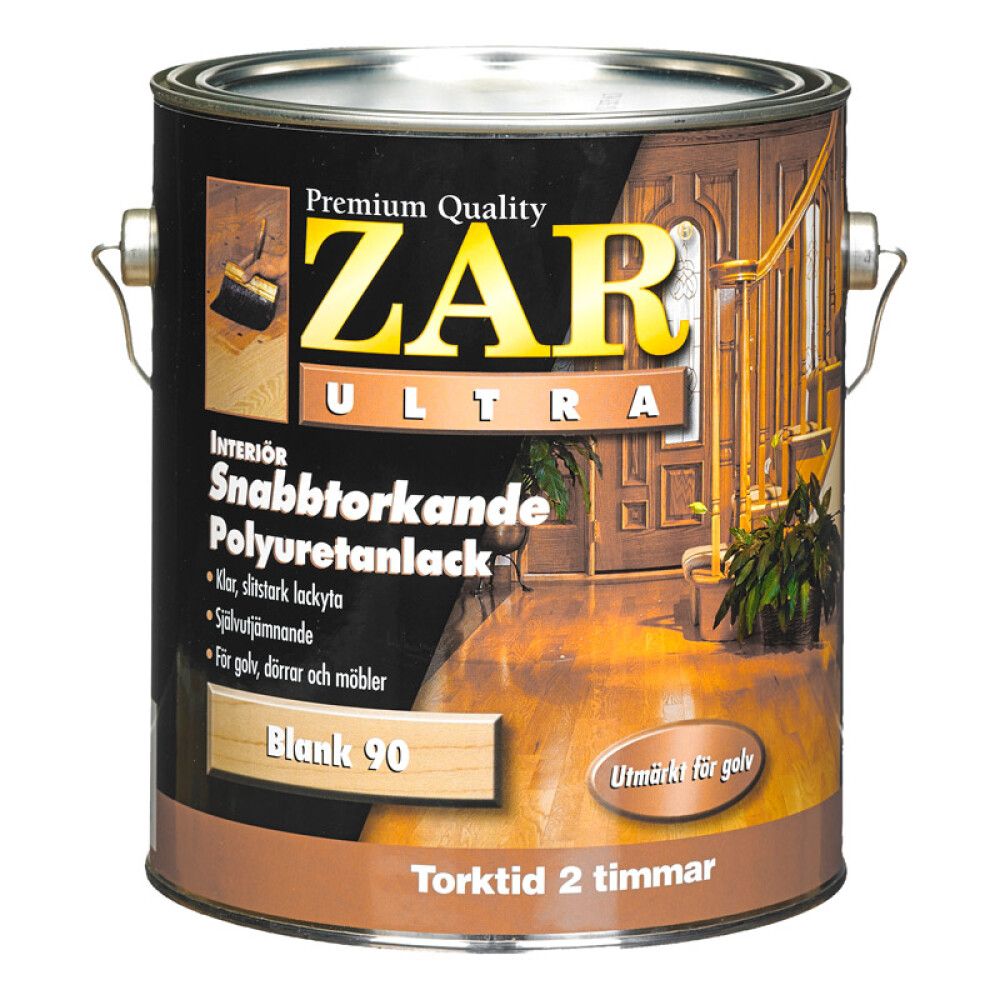 INTERIØRLAKK ZAR ULTRA BLANK 3,8L