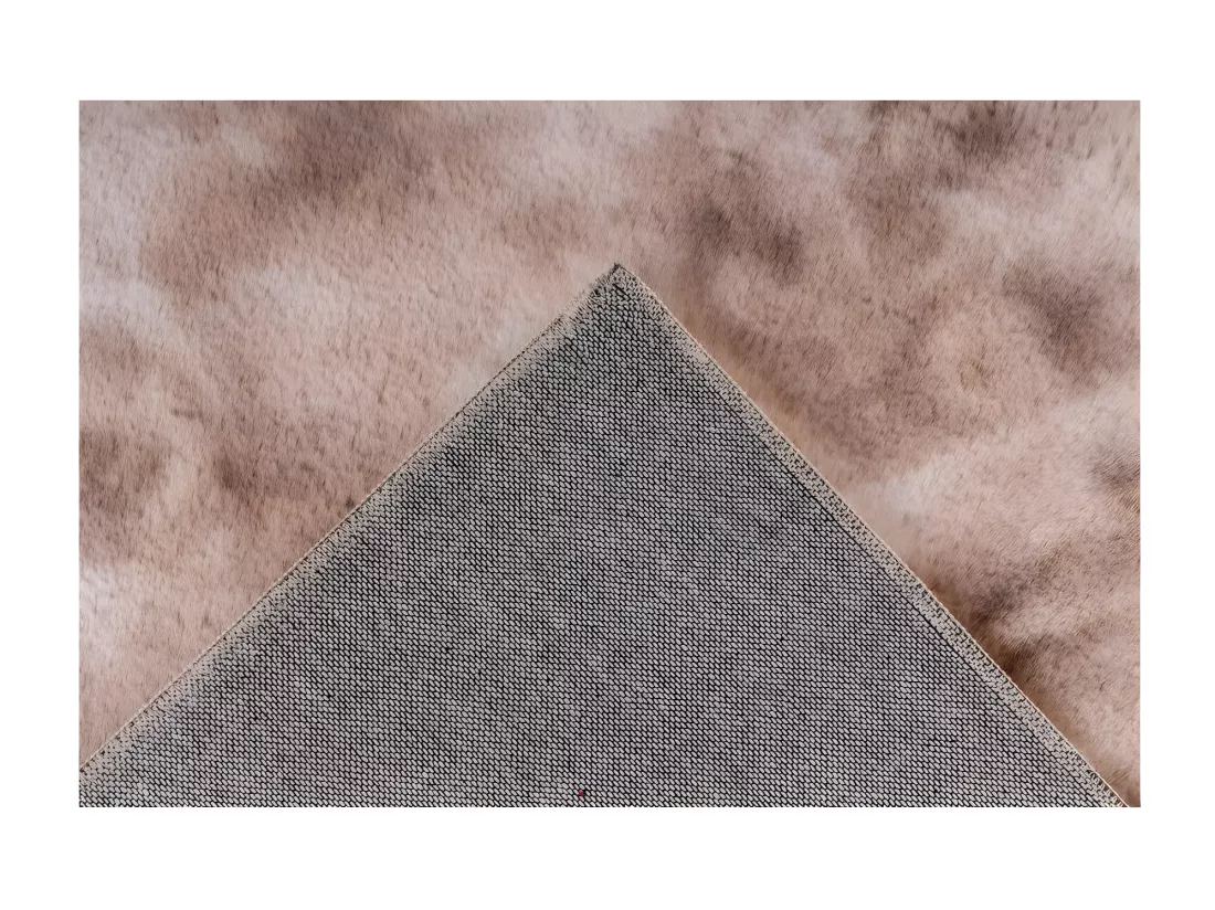 Tapis 230x160cm, design B005O coloris beige - Confort et élégance pour votre intérieur