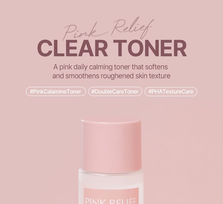 te cool voor school - Pink Relief Clear Toner