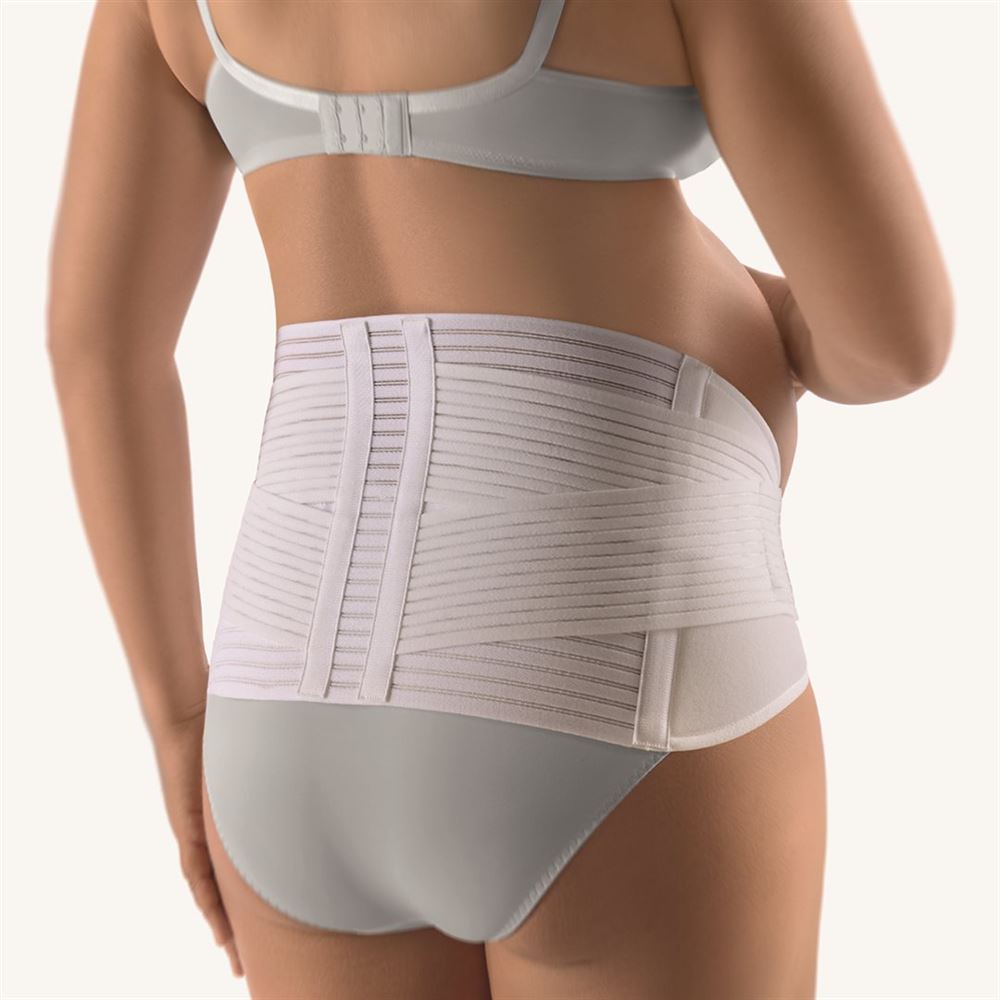 BORT Rückenbandage für Schwangere<br>1 Stück, Gr0, weiss