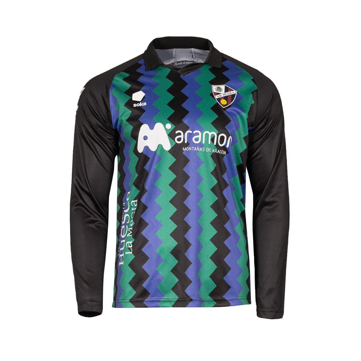 Camisola Soka Sociedad Deportiva Huesca Quarto Equipamento Guarda-redes 2025-2026