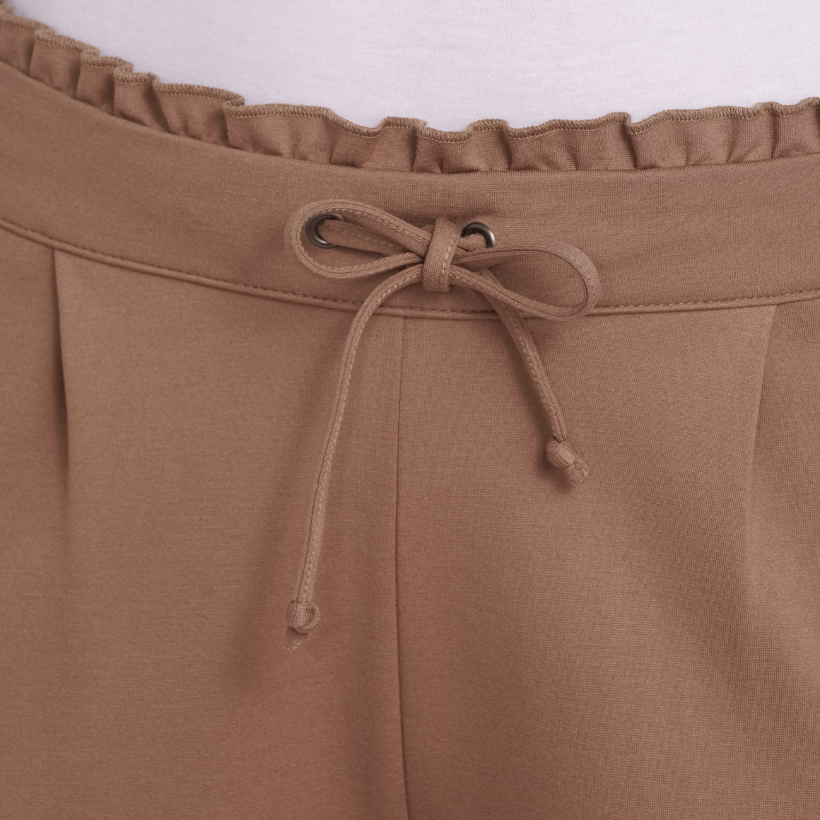 Gina Damen Jogpants mit Komfortbund braun