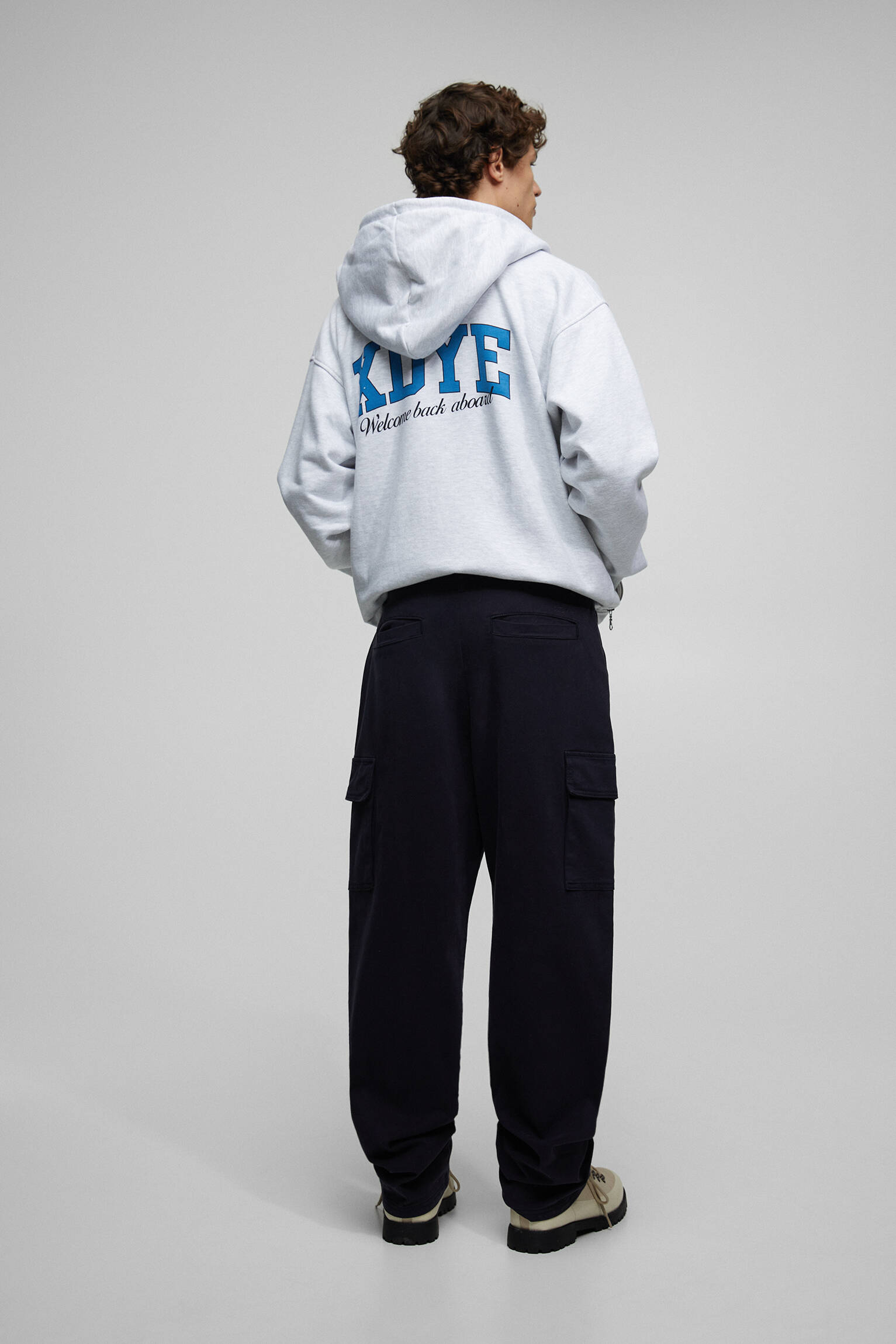Calça cargo XDYE - Azul escuro