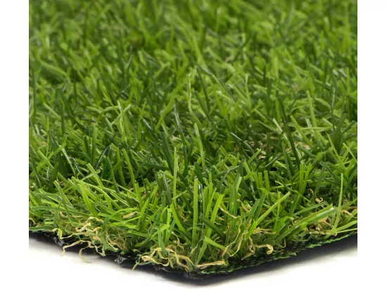 Tapis de gazon synthétique, faux gazon artificiel, 20 MM, 1x10 MT, 48702