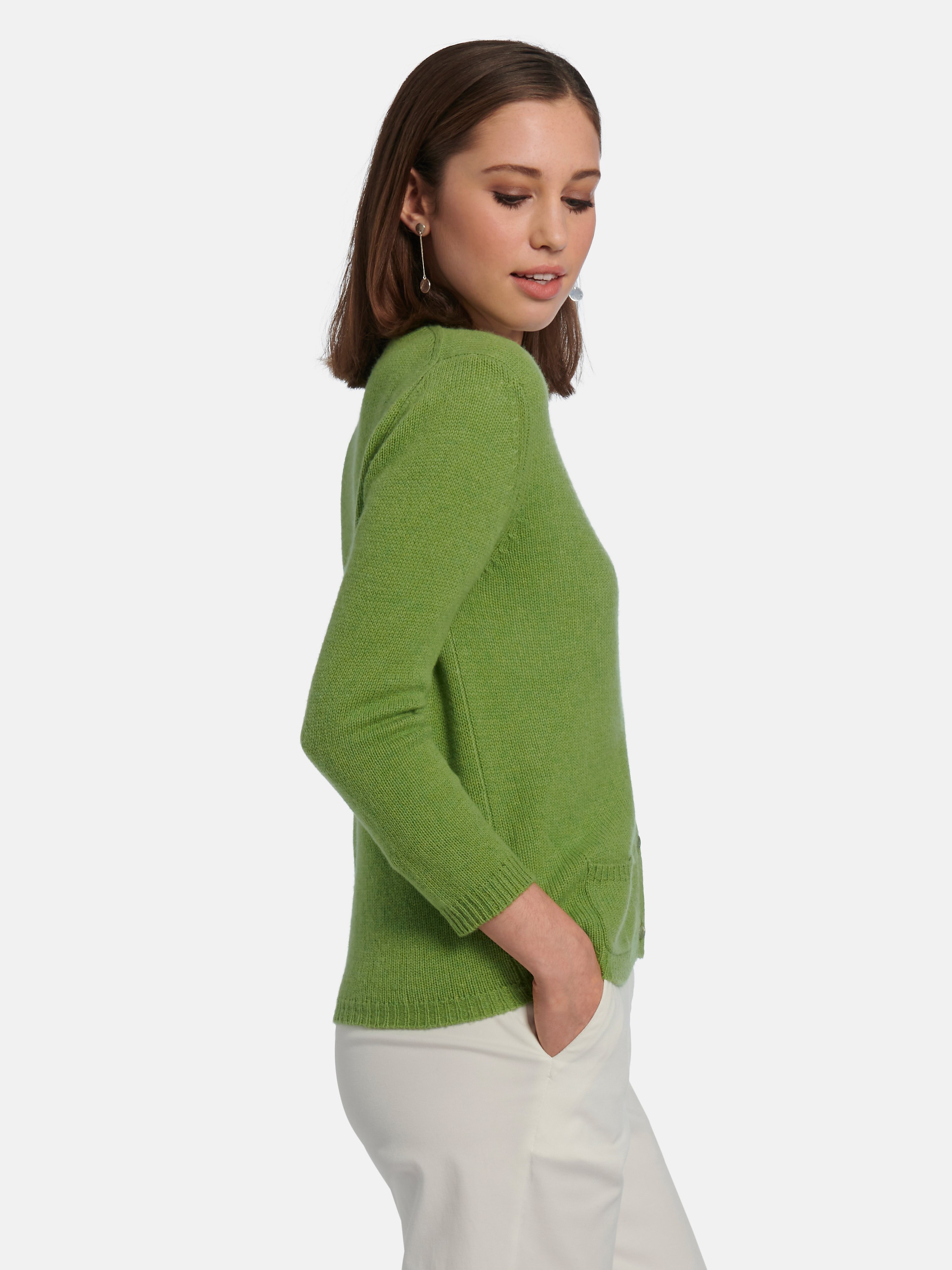 Strickjacke aus 100% Premium-Kaschmir