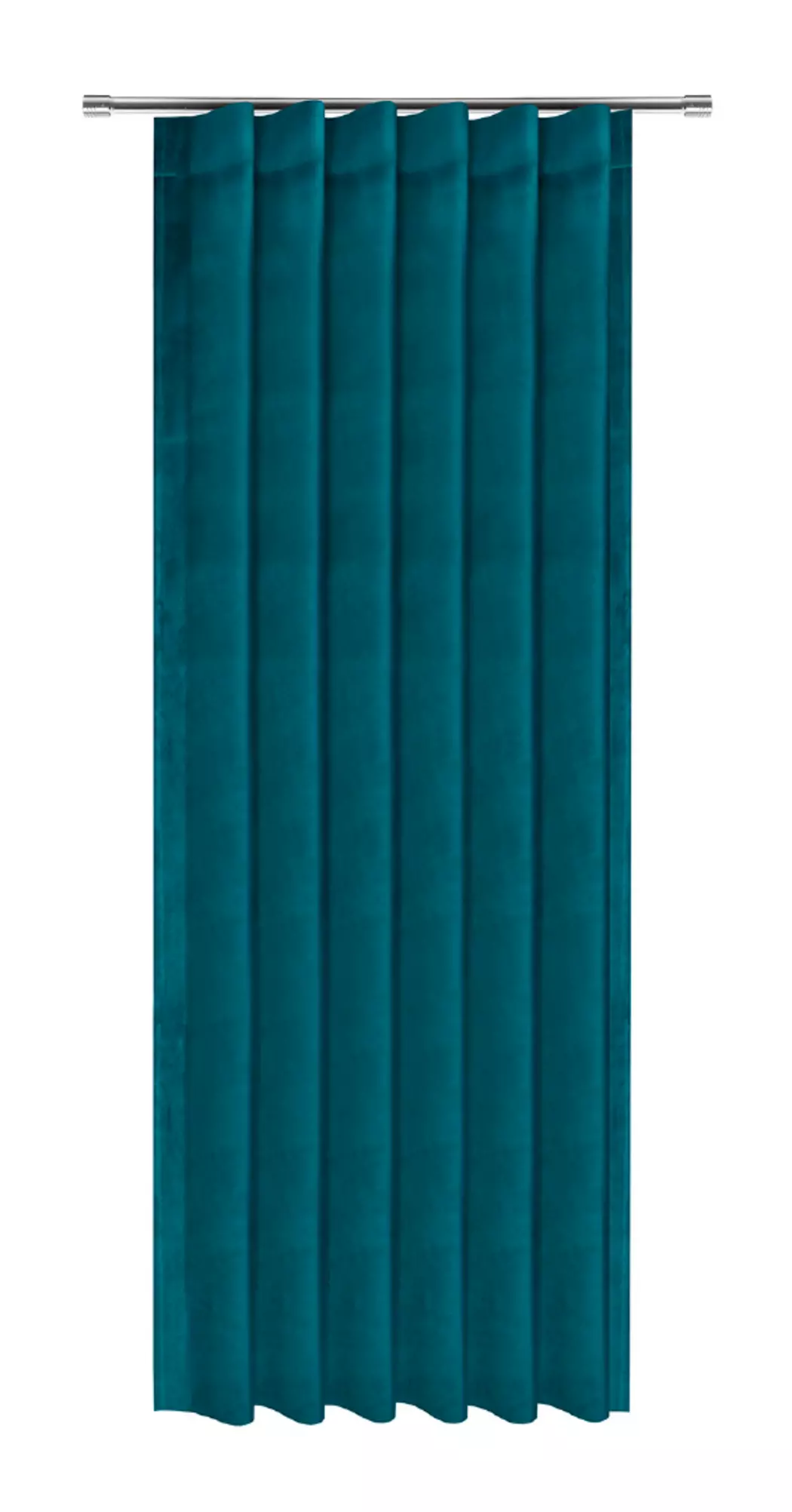 Fertiggardine Samt 135 x 300 cm