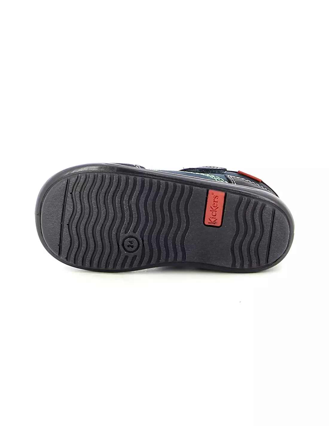 KICKERS KINOE - Bottes Marinemarrontricolore