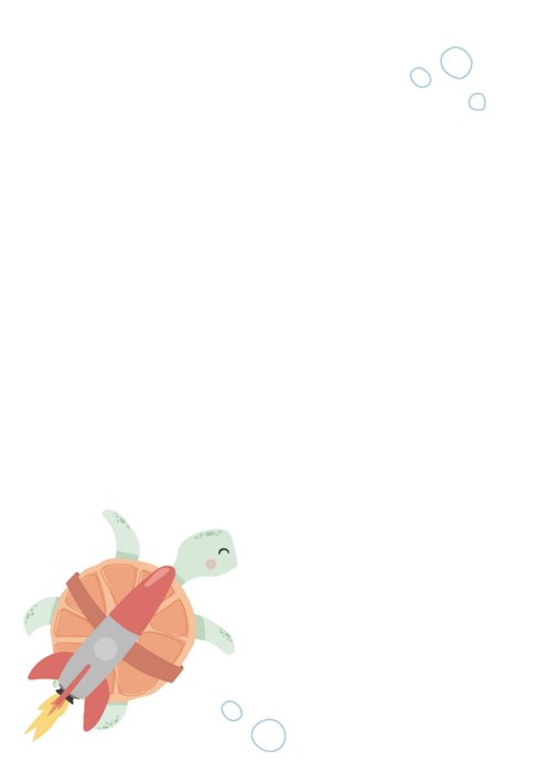 Tante Kaartje | Beterschapskaart | Schildpad