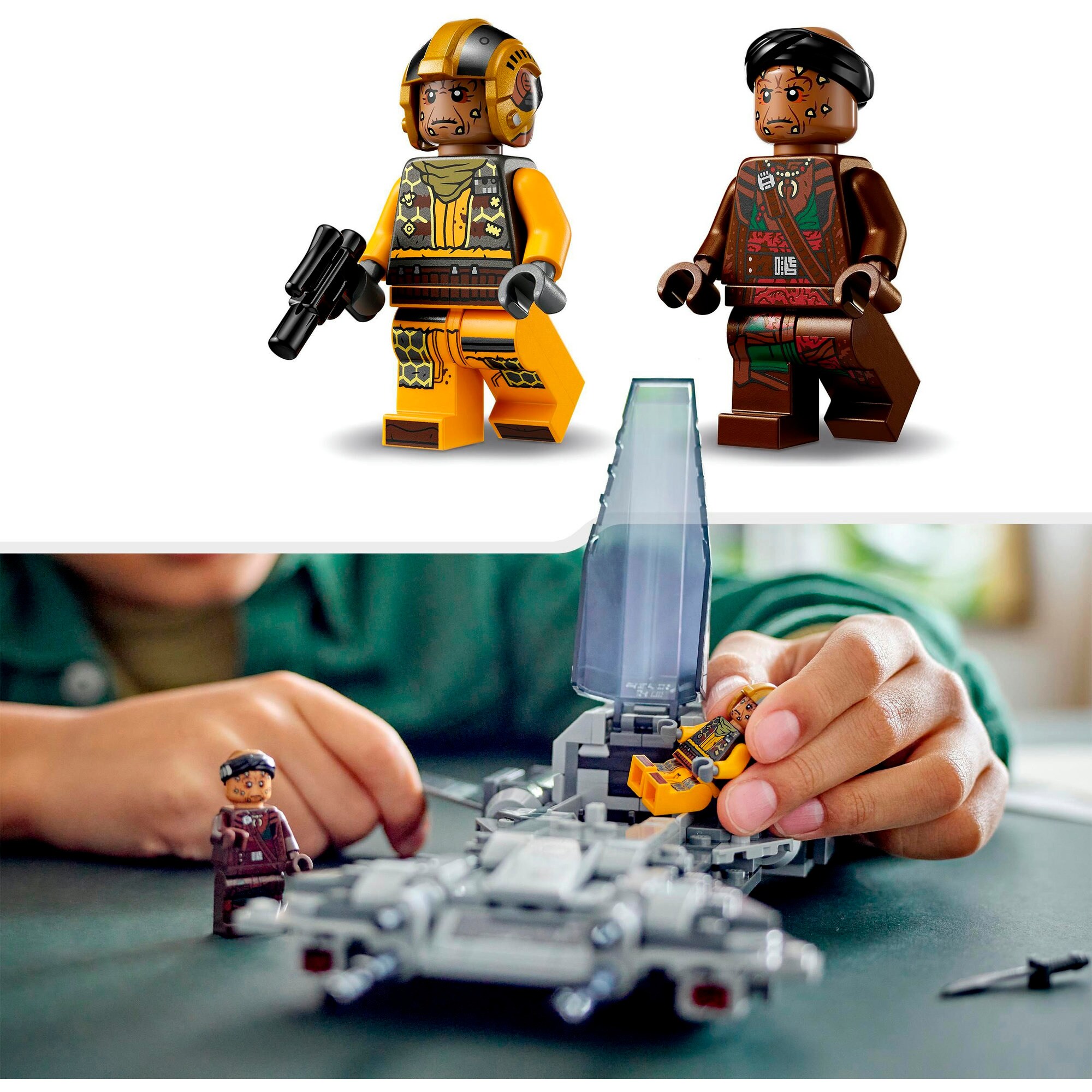 LEGO Konstruktionsspielzeug Star Wars Snubfighter der Piraten