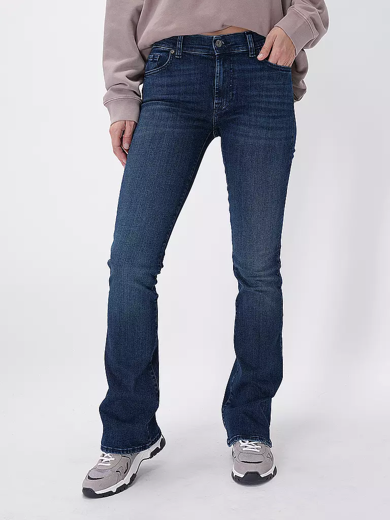 7 FOR ALL MANKIND Jeans Bootcut Fit  blau