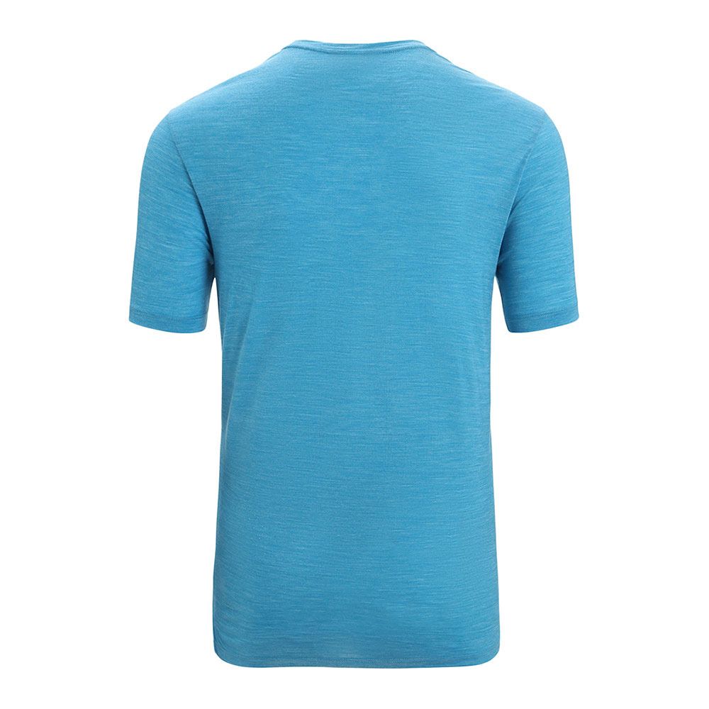Icebreaker SPHERE II - Tee-shirt Homme geo blue hthr