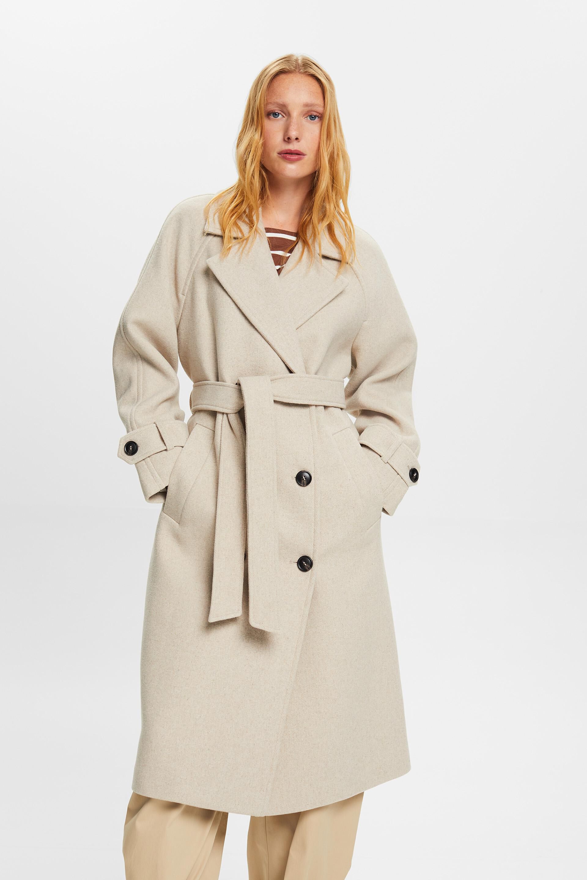 Coats woven