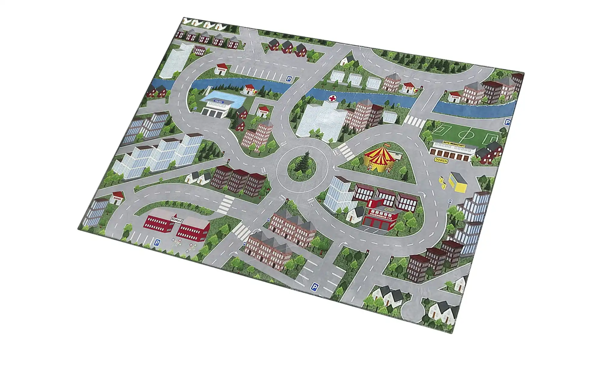 KJUT Straße Spielteppich