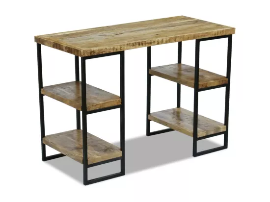Bureau en bois de manguier 110 x 50 x 76 cm