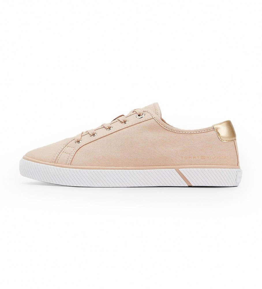 Tênis Tommy Hilfiger Laranja Metálico