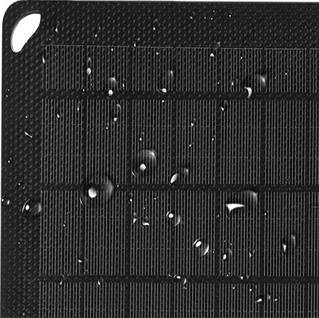 Denver transportabelt solcellepanel 10W
