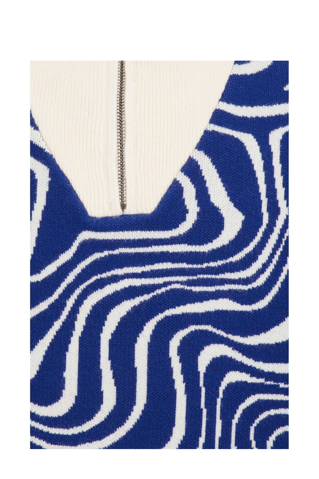 WE Fashion gebreide trui blauw