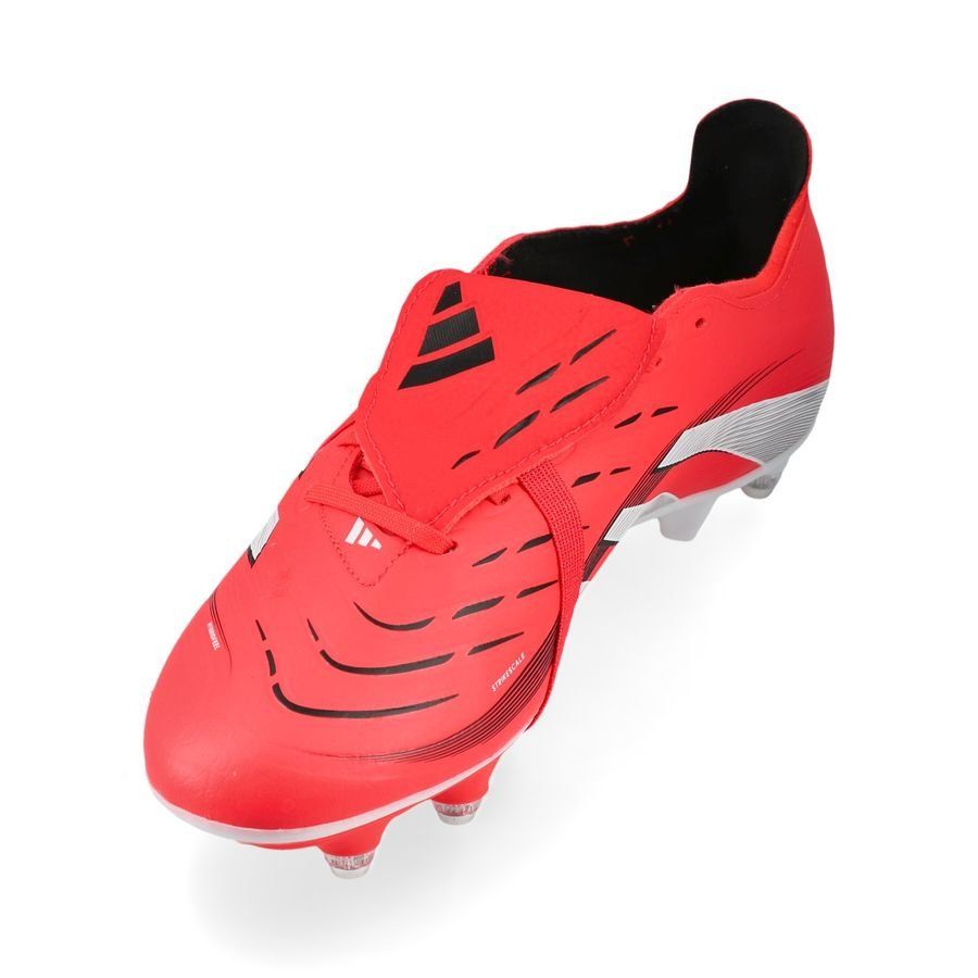 adidas Predator League Fold-over Tongue SG Pure Victory - Lucid Red/Blanc/Noir
