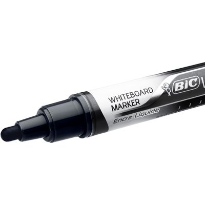 BIC VELLEDA LIQUID INK TANK - Marqueur effaçable - pointe large - noir