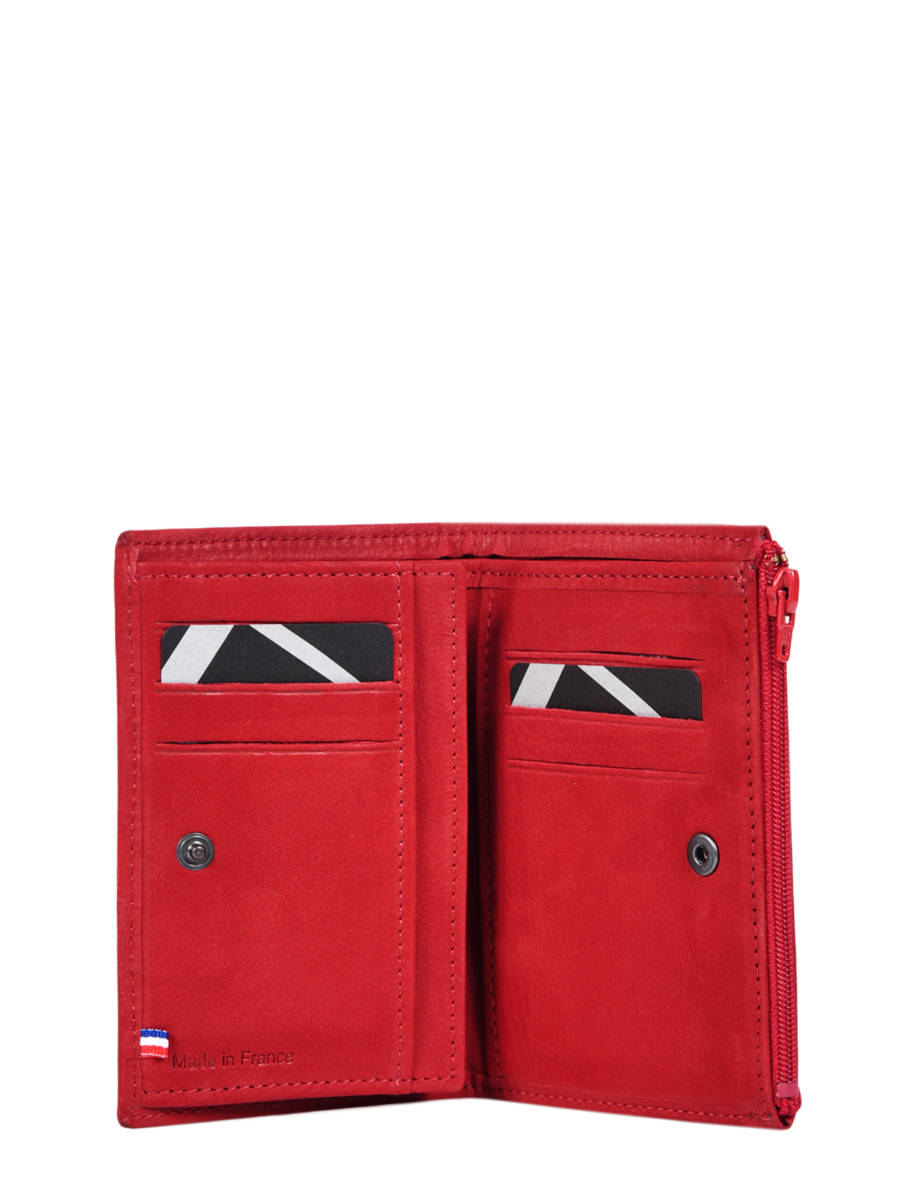Porte-monnaie Etincelle nubuck cuir ETRIER