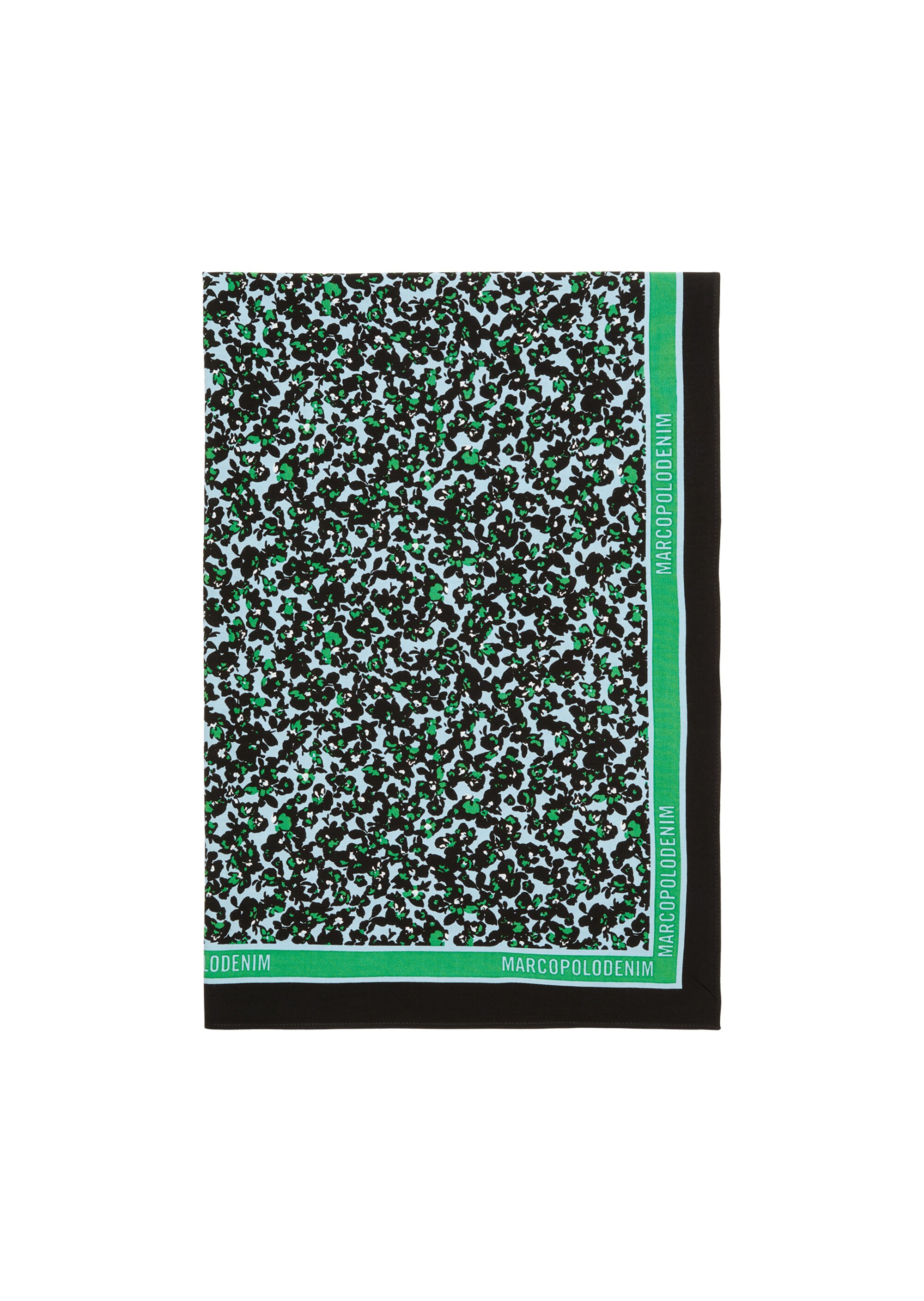 Quadratisches Tuch mit Allover-Print