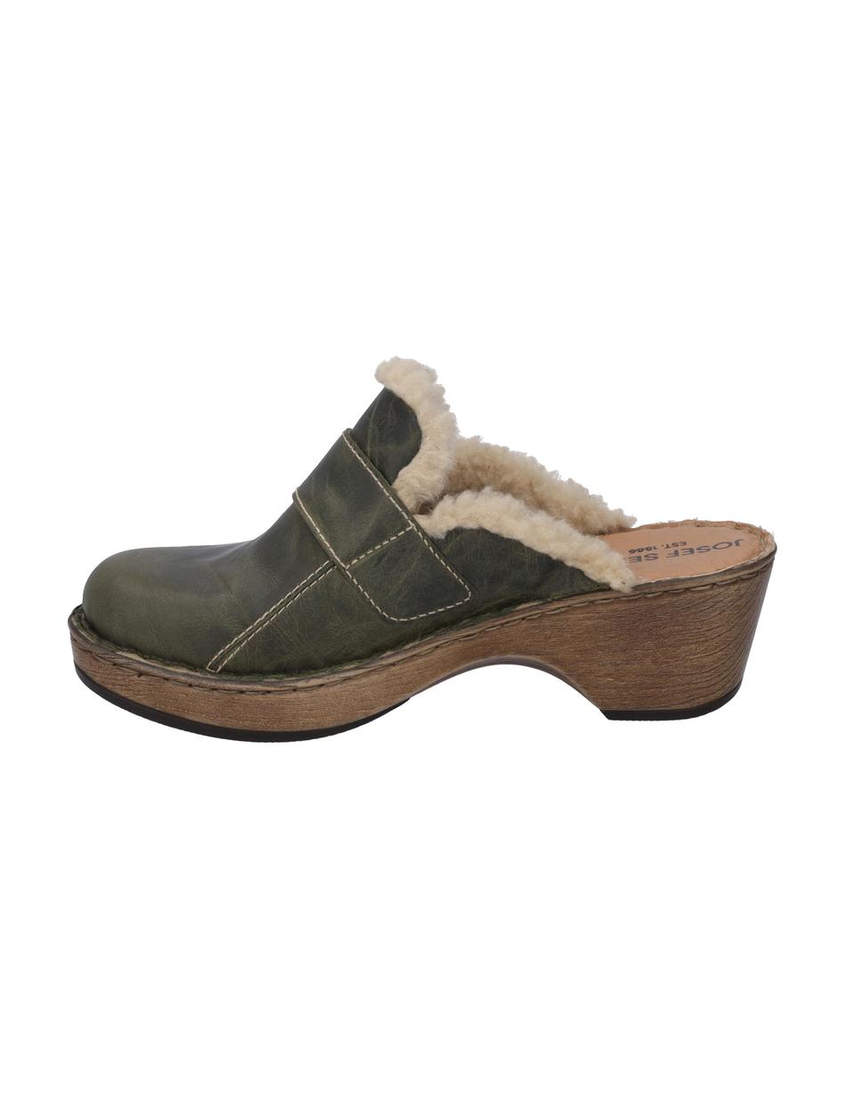 Clog Lily 10, oliv