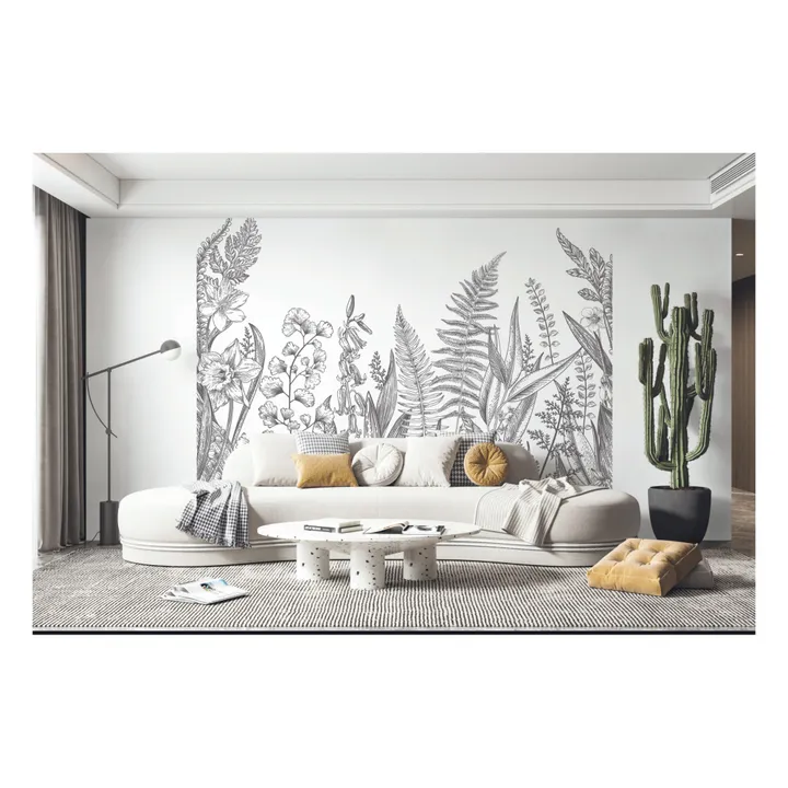 PaperMint Fresque Garden Line Pack 1 - 3 lès | Noir