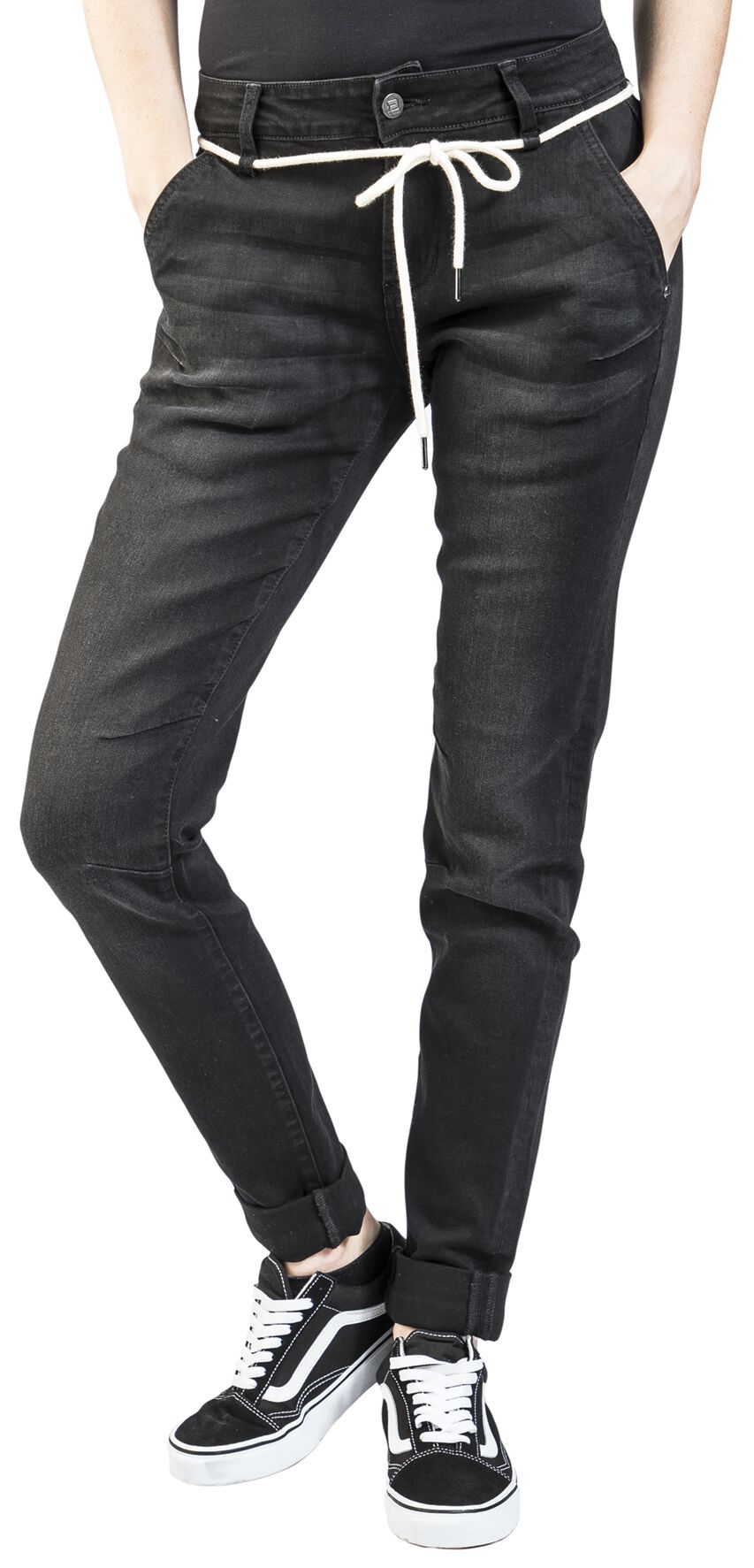 Pantalon confortable avec poches fendues | RED by EMP Jean